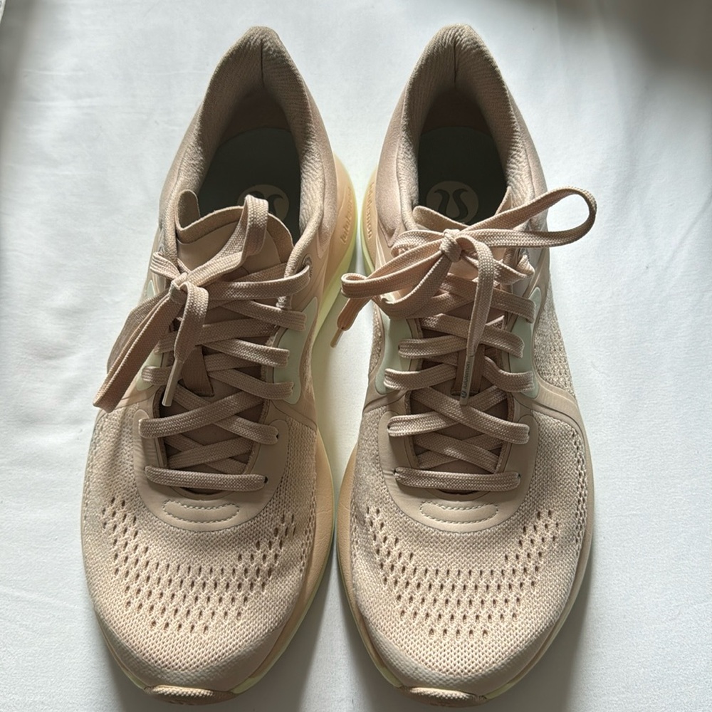 Lululemon sneakers. Baby pink EUC